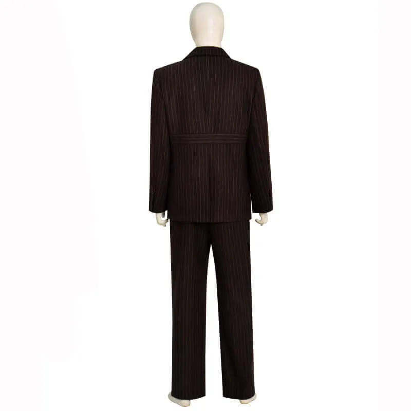 10th Doctor Suit David Tennant Brwon Suit Tenth Doctor Cosplay Outfit Costume BEcostume