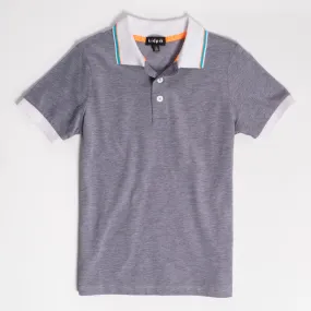 2 Toned Pique Polo