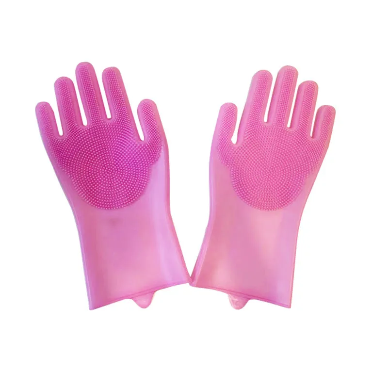 2in1 Pet Grooming Gloves Hair Removal and Massage