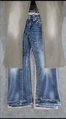 #88 Men Rock Revival Jeans -9