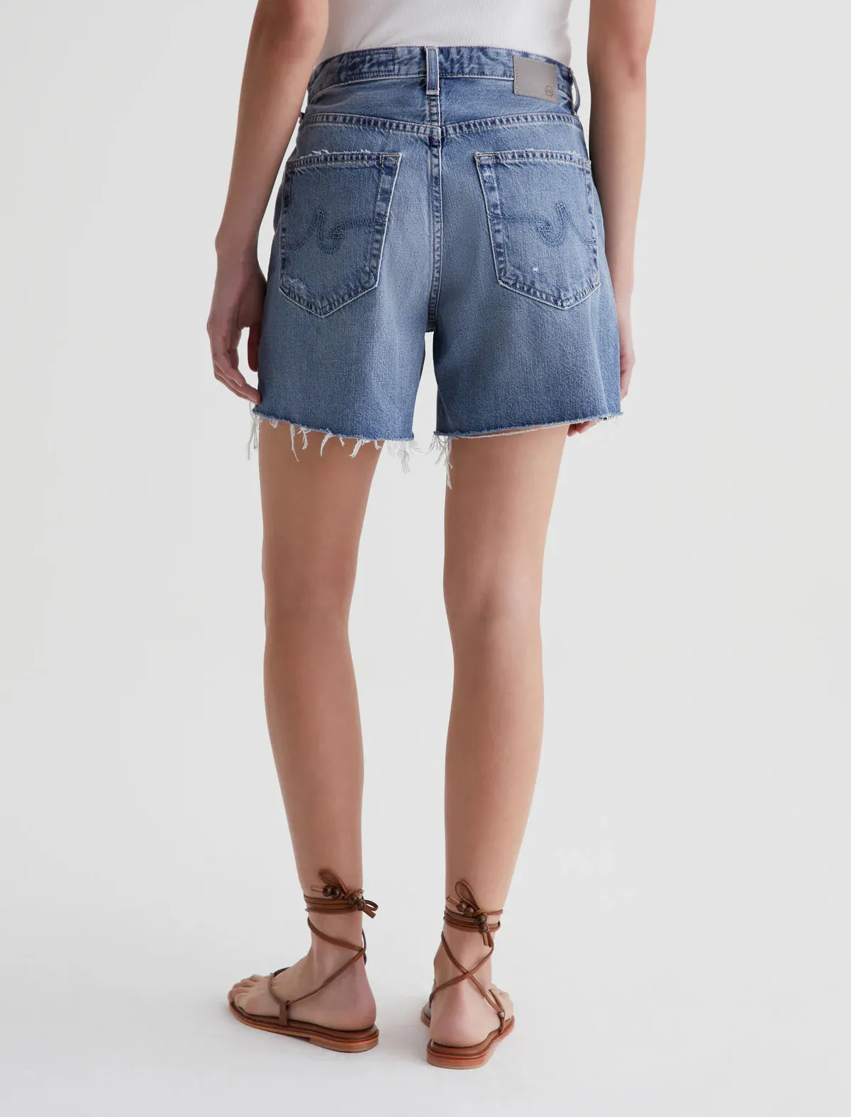 AG DEnim Clove Short in Myth