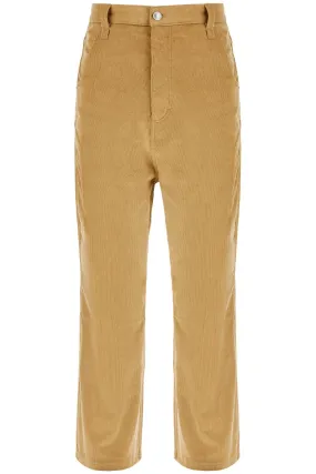 Ami Alexandre Matiussi Baggy Corduroy Pants With Rib