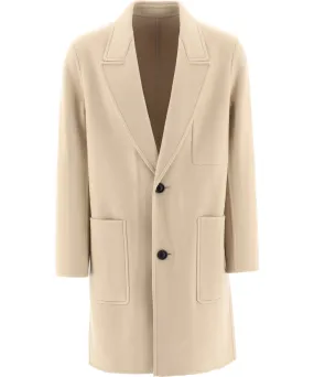 AMI Single Breasted Tailored Coat