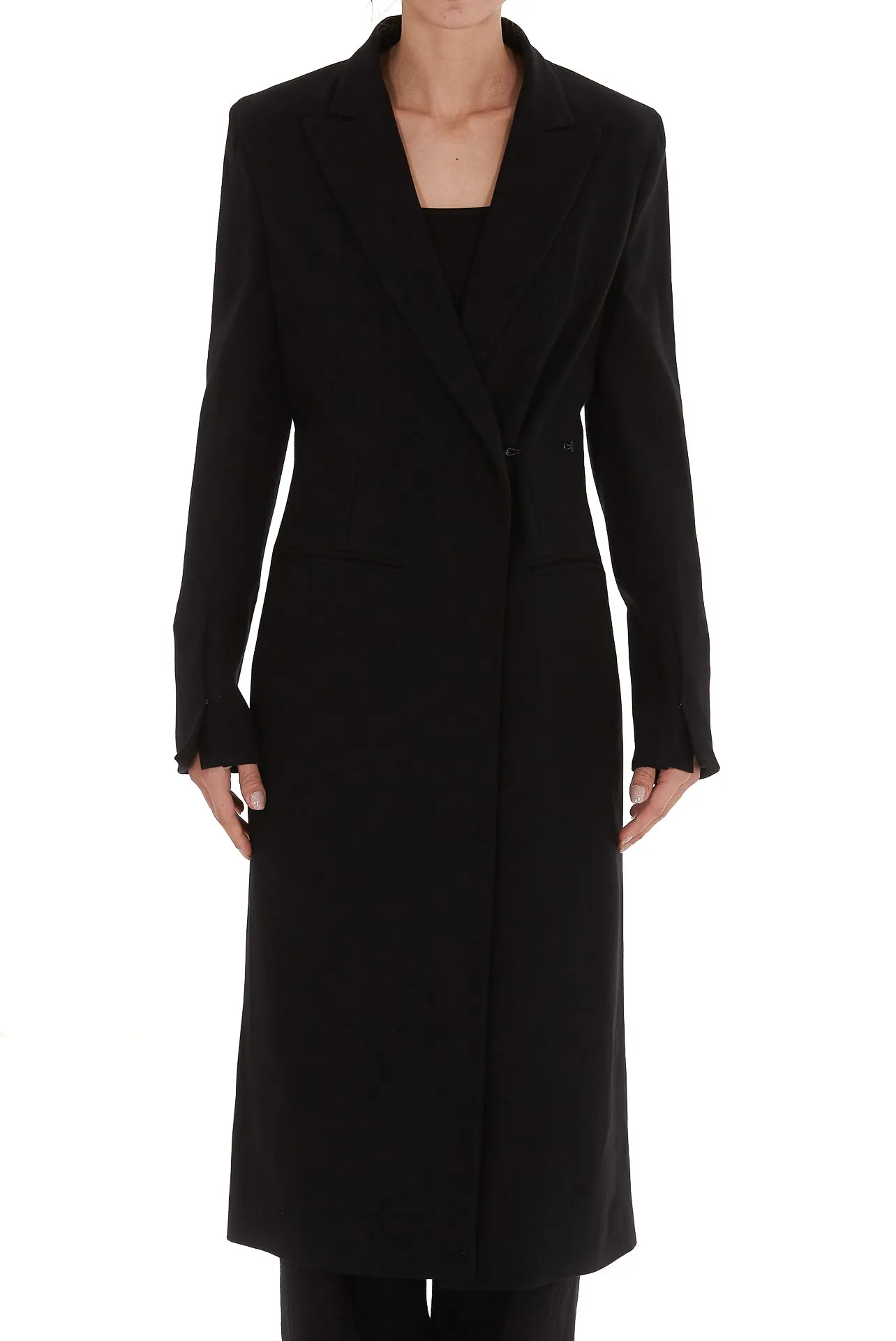 Ann Demeulemeester Long Line Coat