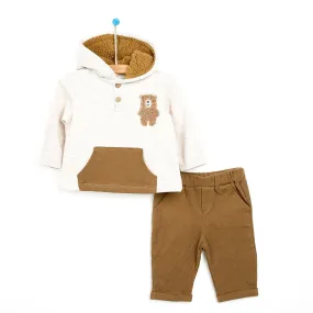 Bebecix Sweatshirt-Pants - Beige