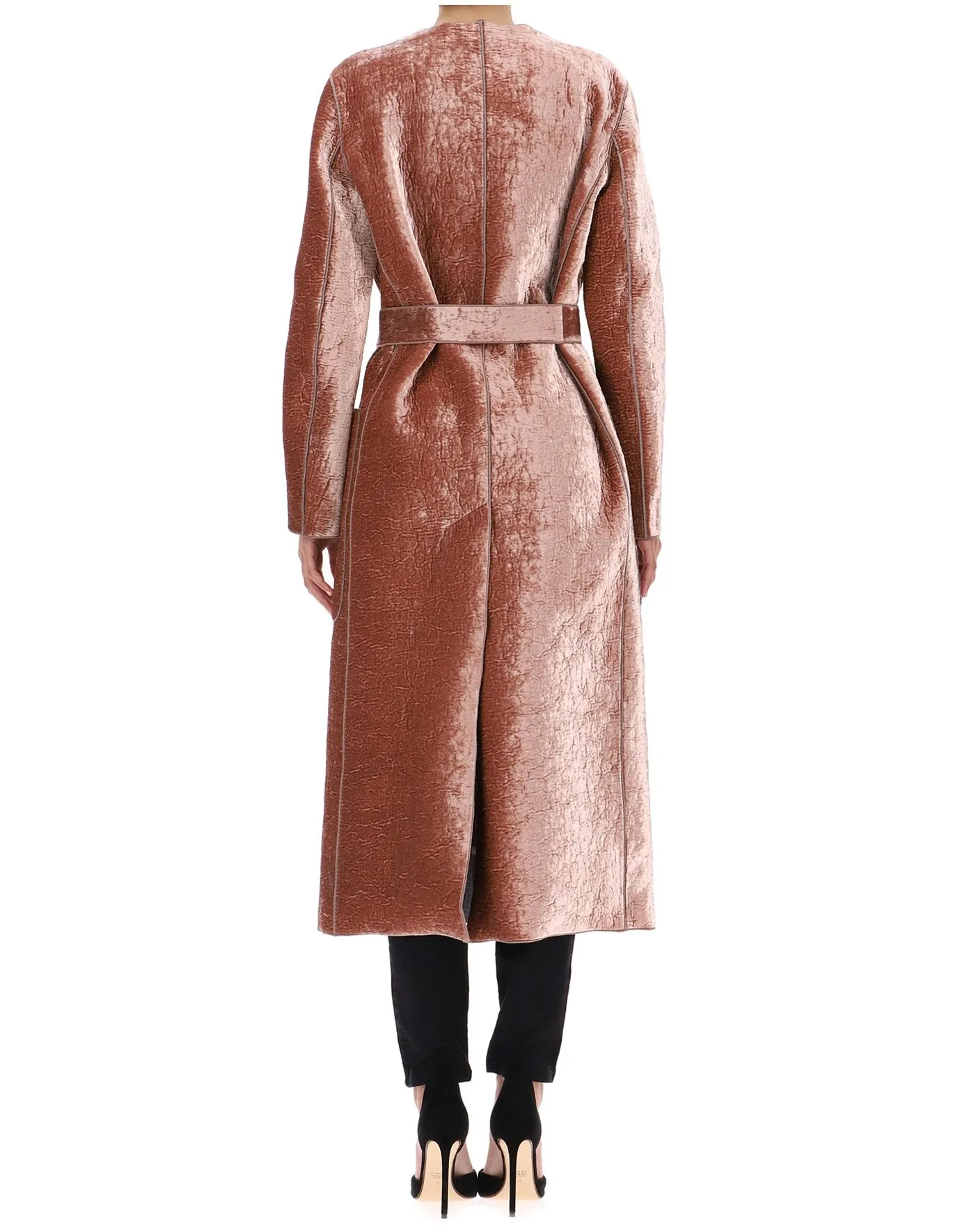 Bottega Veneta Belted Long Coat