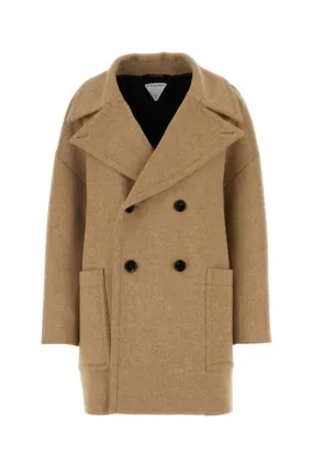 BOTTEGA VENETA | Cappuccino wool coat