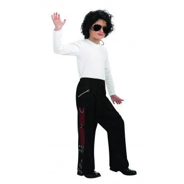 Boys Michael Jackson Buckle Pants