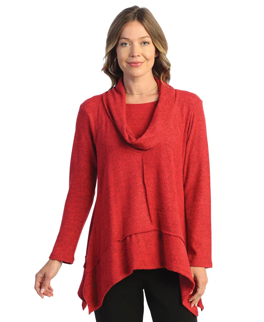 Brushed Hacci Tunic Top