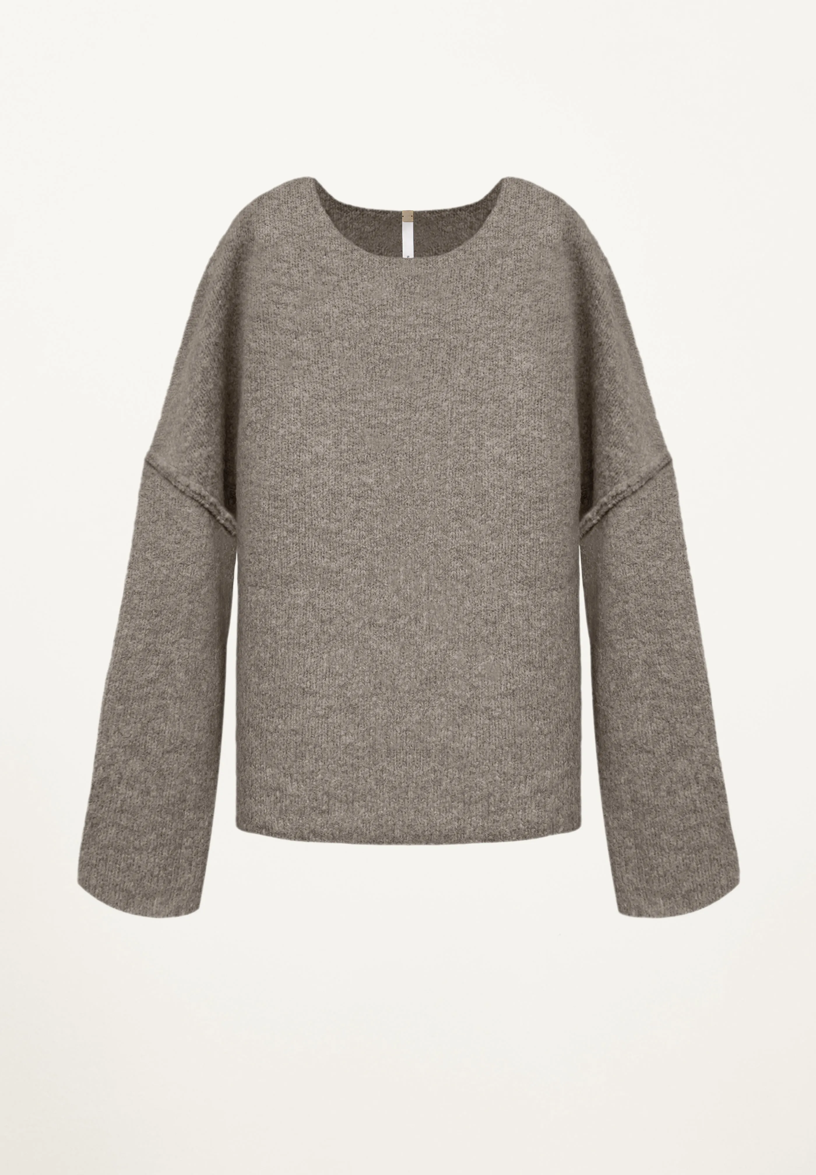 Camden Knit Sweatshirt in Mouse