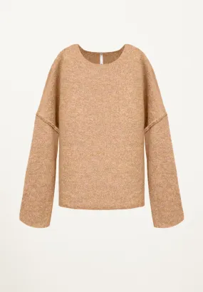 Camden Knit Sweatshirt in Nectar