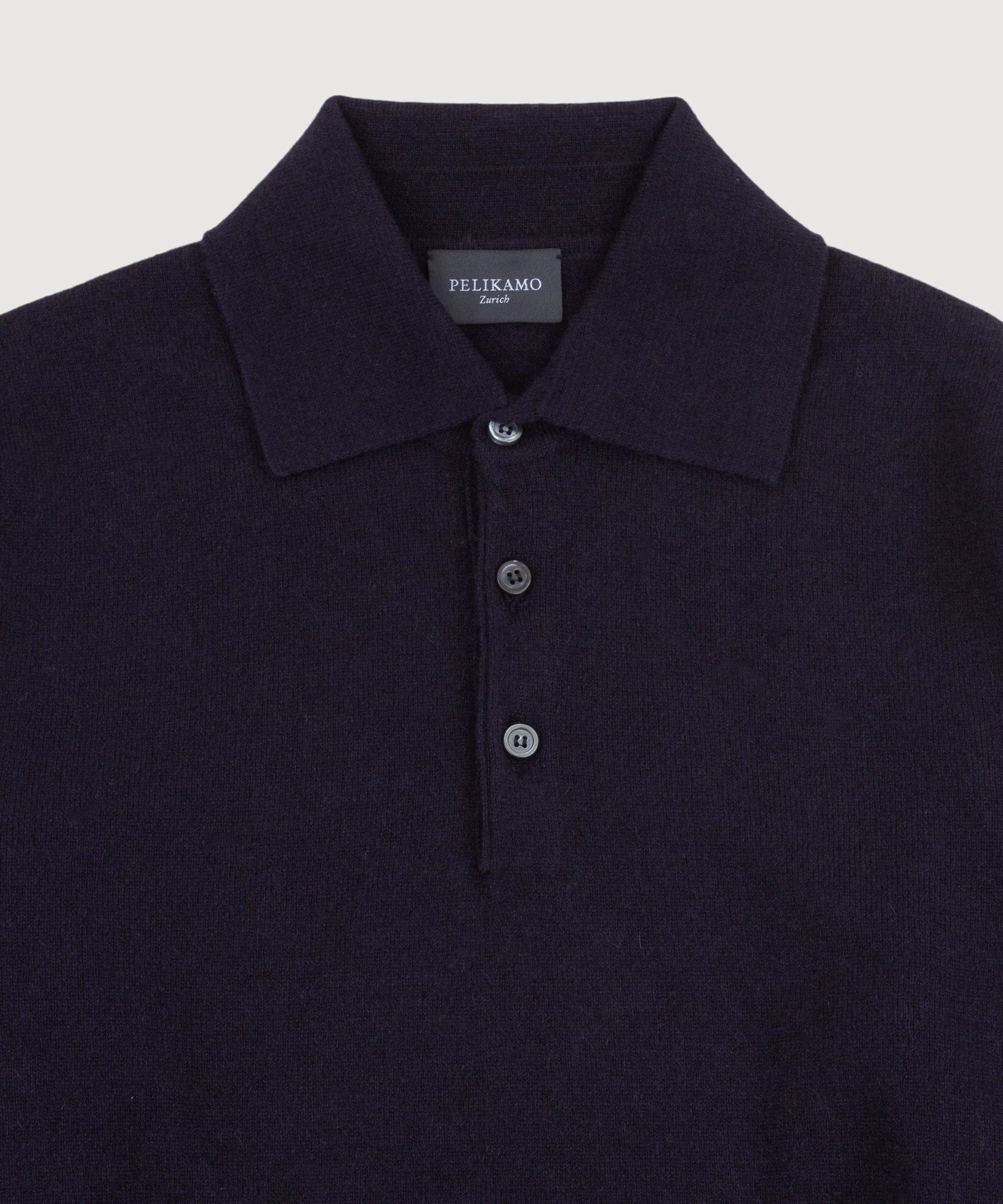 Cashmere Polo Sweater