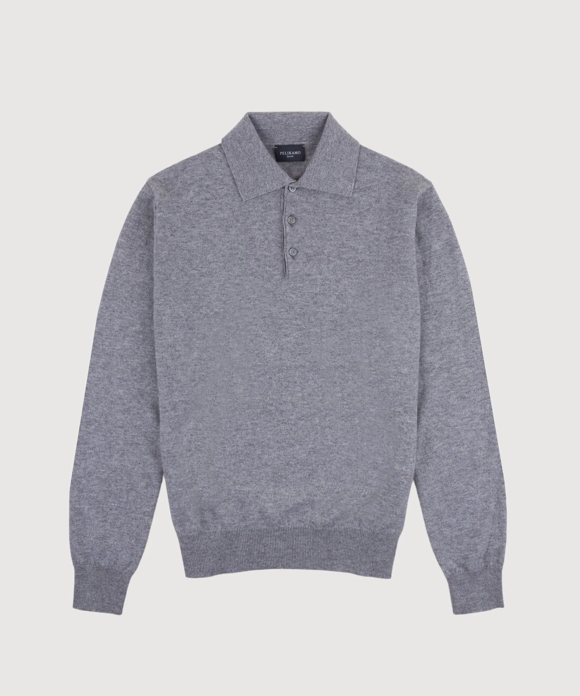 Cashmere Polo Sweater