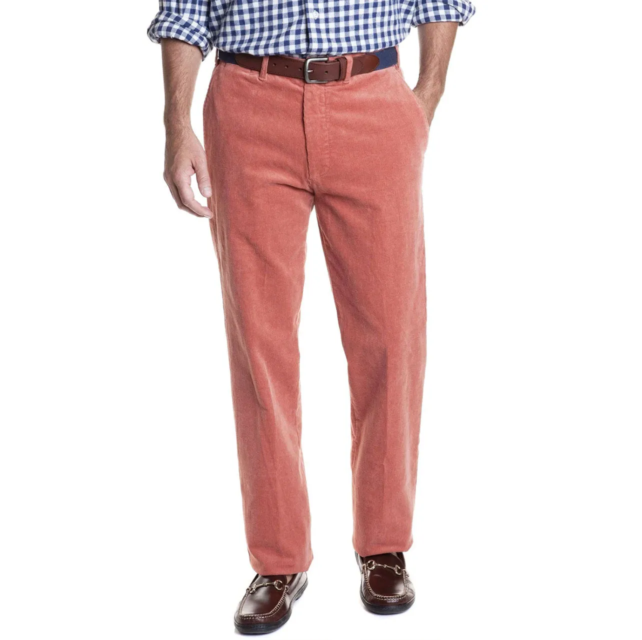 Castaway Beachcomber Corduroy Pants - Nantucket Red® with Life Ring