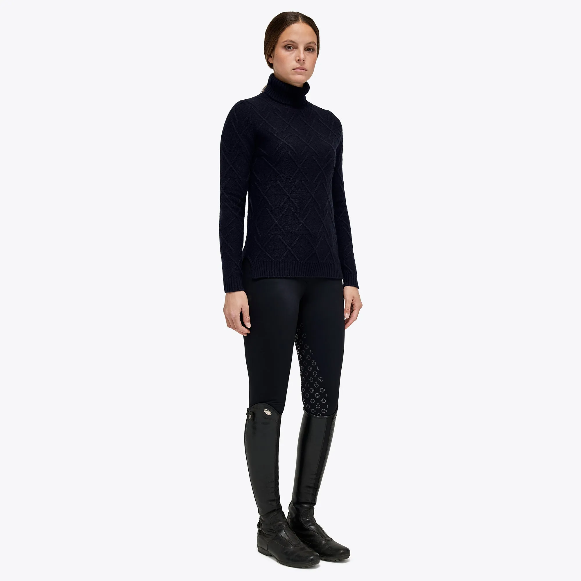 Cavalleria Toscana Winter Wool Turtle Neck