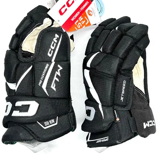 CCM HGFTW - Pro Stock Hockey Glove - (Black/White)