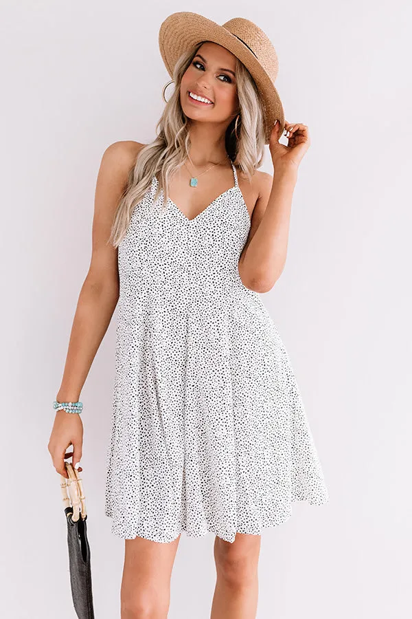 Chic Surroundings Shift Dress In White