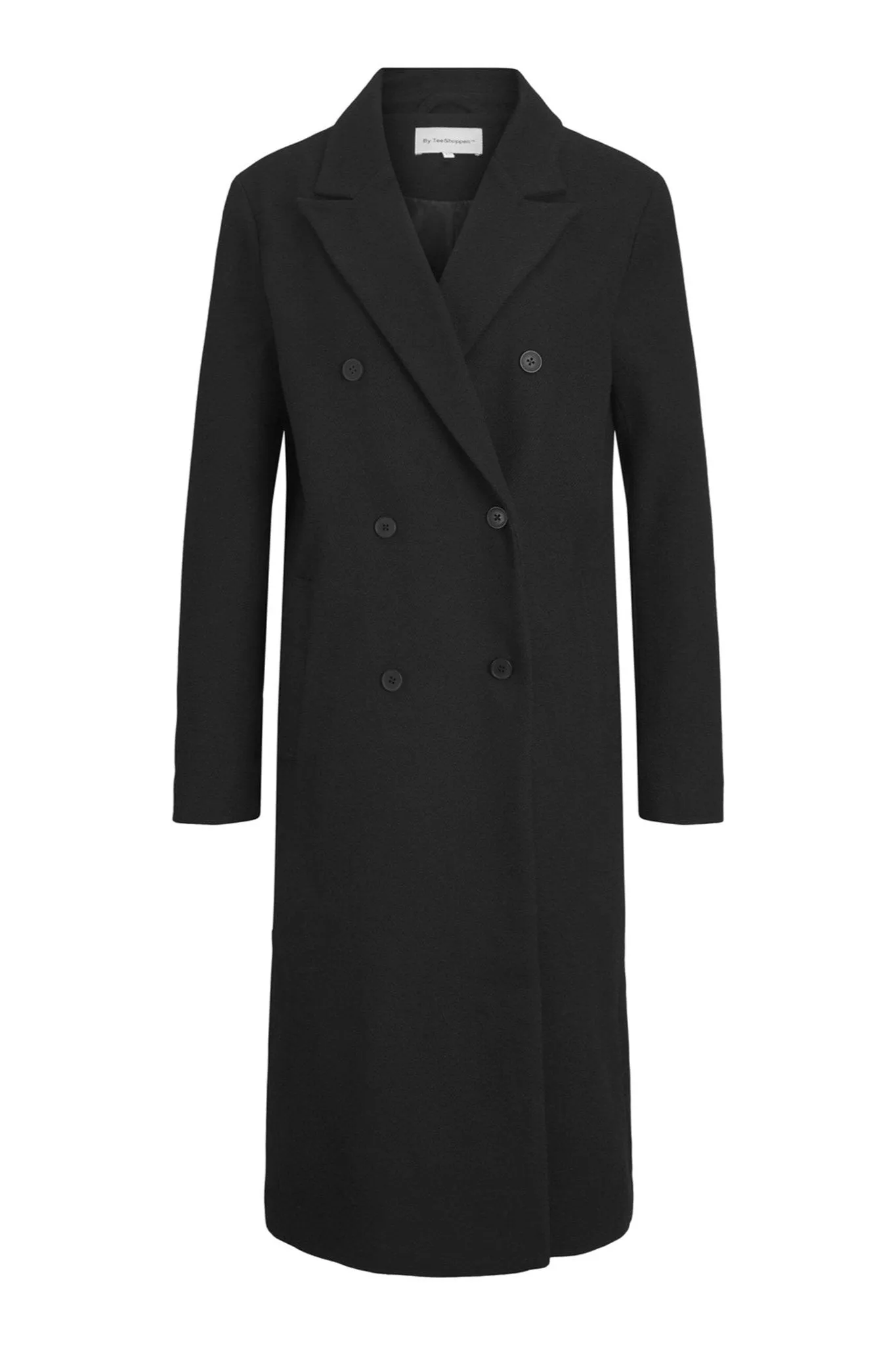 Classic Wool Coat - Black