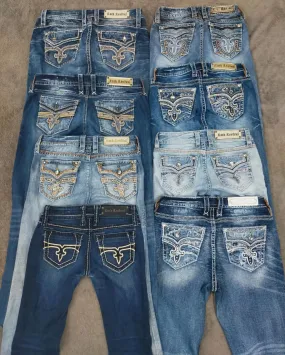 CR1372 Mix Rock Revival Jeans - 20 Pcs