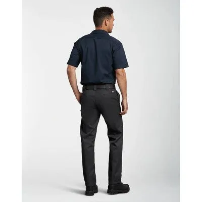 Dickies Men's Slim Fit Straight Leg Work Pants - Black 34x30