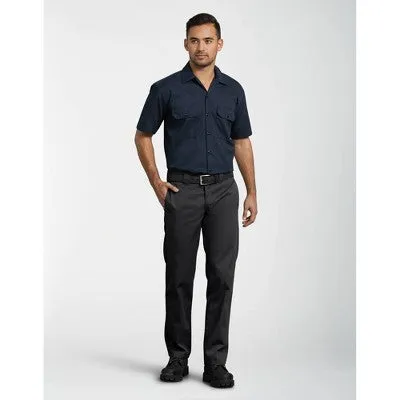 Dickies Men's Slim Fit Straight Leg Work Pants - Black 34x30