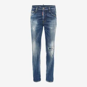 DSquared2 Medium Corduroy Patches Wash Skater Jean