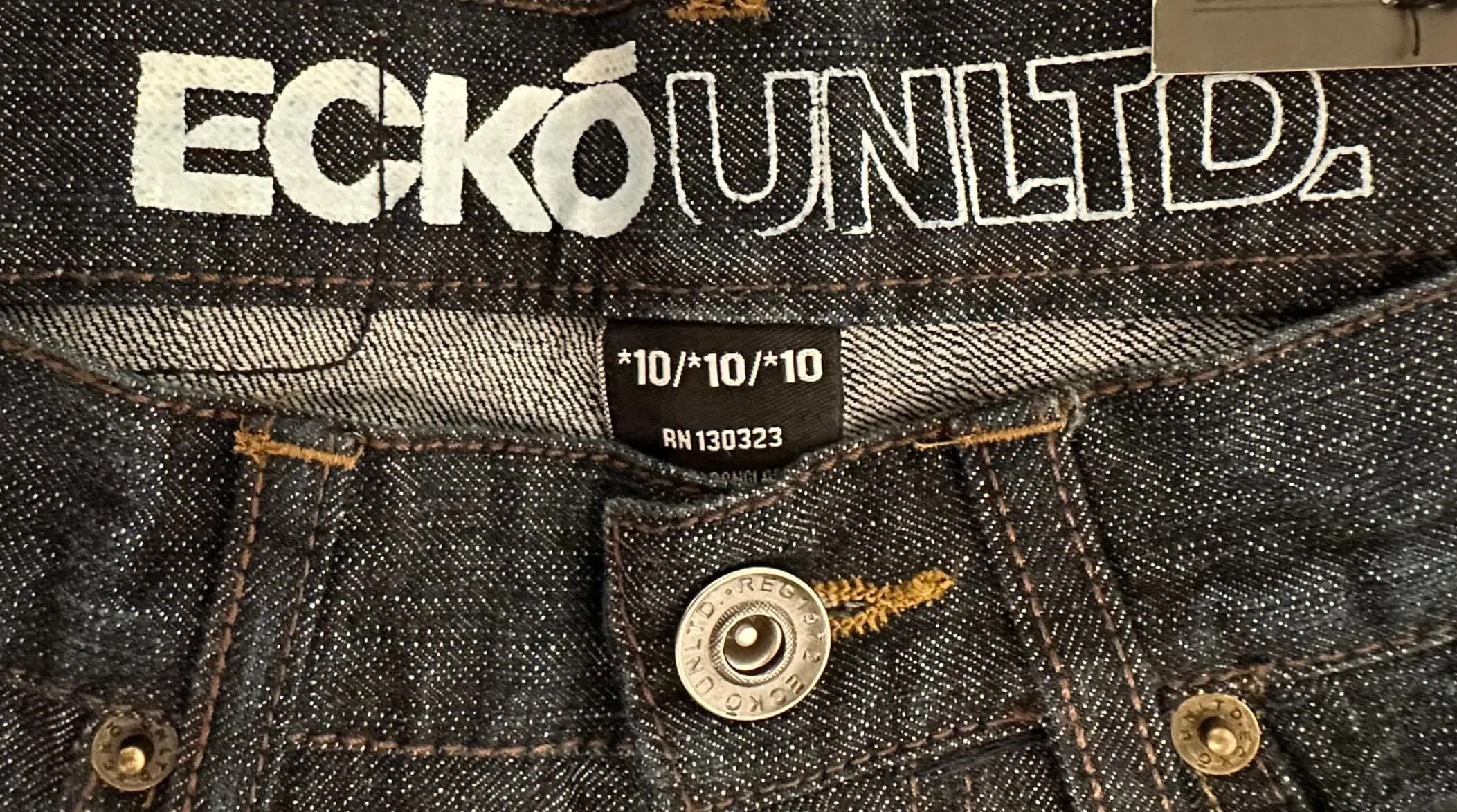 *ECKO UNLTD* DENIM JEANS FOR BOYS (BLACK) (STRAIGHT LEG)