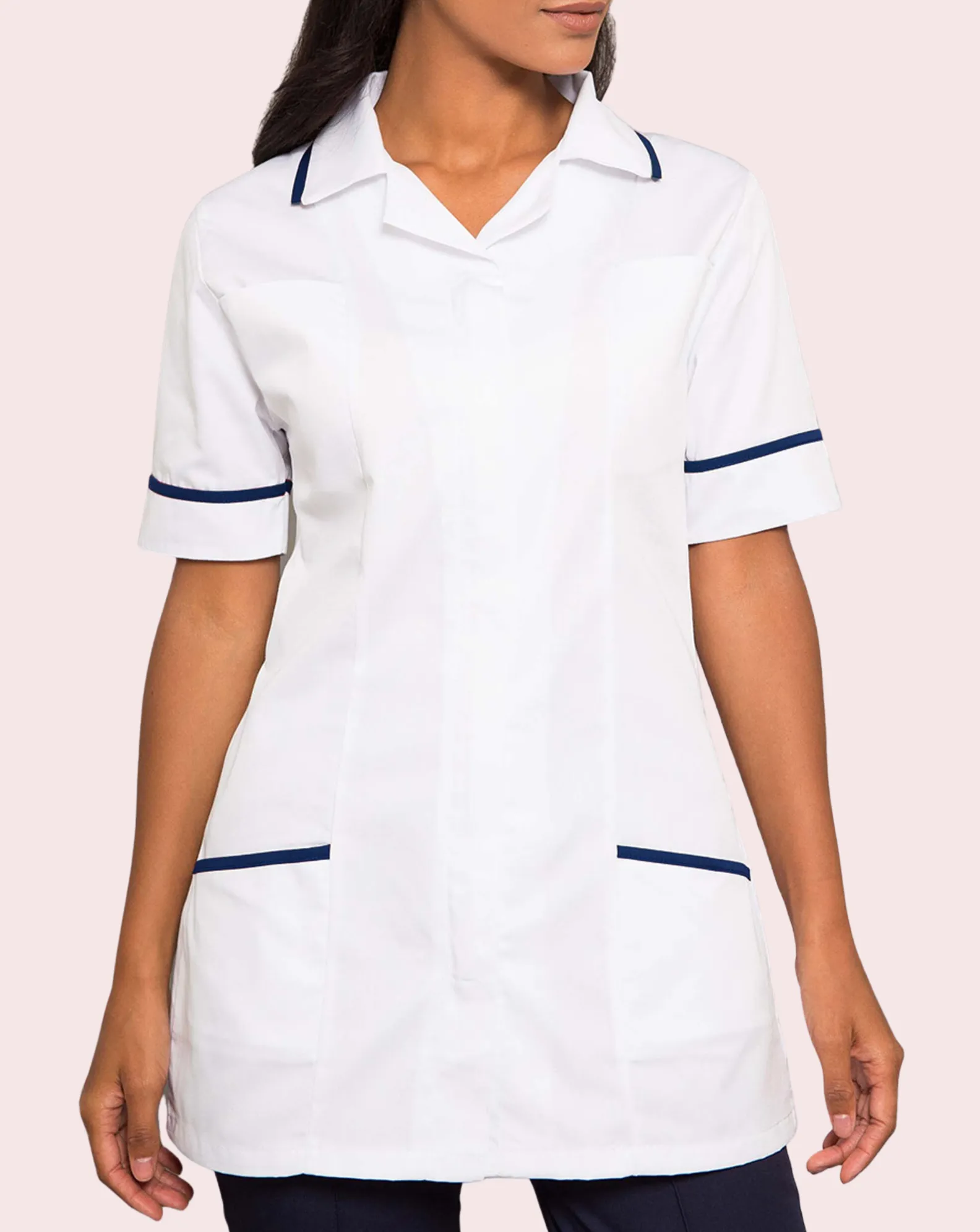 Eliza Revere Collar Healthcare Tunic