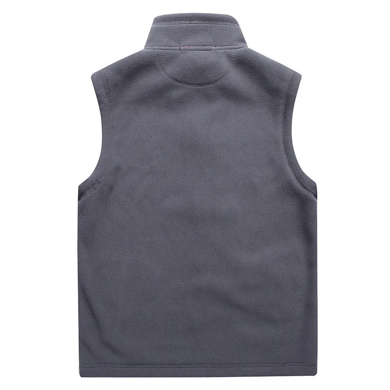 Fashionable Casual Fleece Vest Man