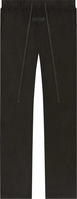 FEAR OF GOD ESSENTIALS RELAZED CORDUROY PANTS "OFF BLACK" SS23