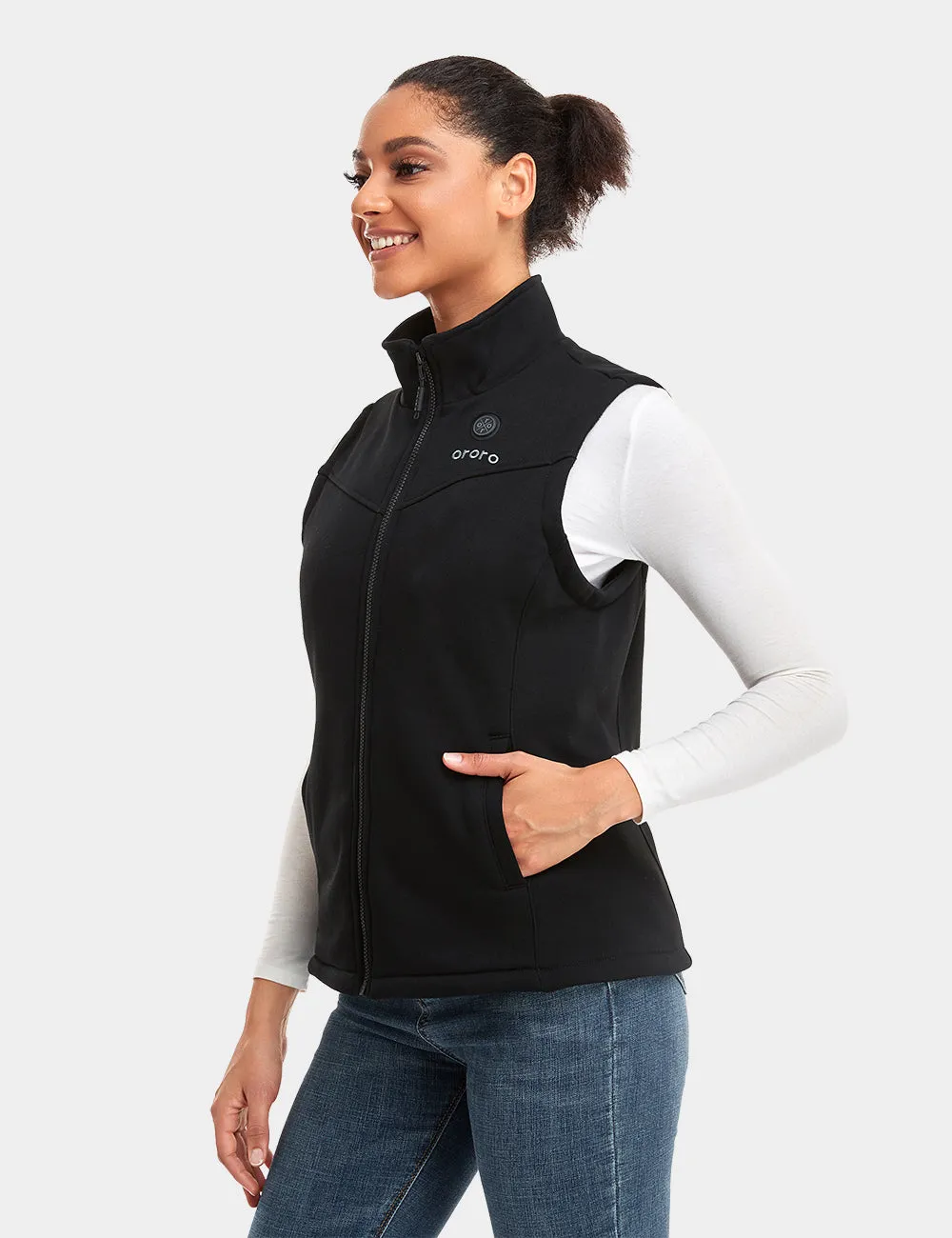 Final Sale - Women's Heated Fleece Vest