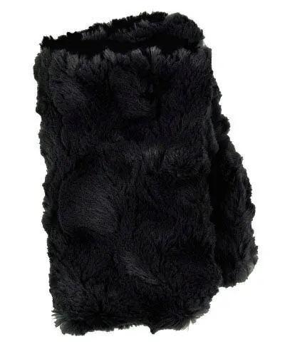 Fingerless / Texting Gloves, Reversible - Luxury Faux Fur in Highland (Meadow & Thistle - Limited Availability)