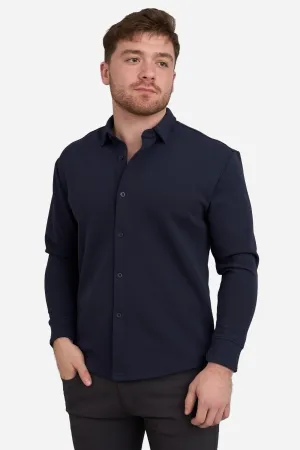 Flex Button Down Shirt Navy