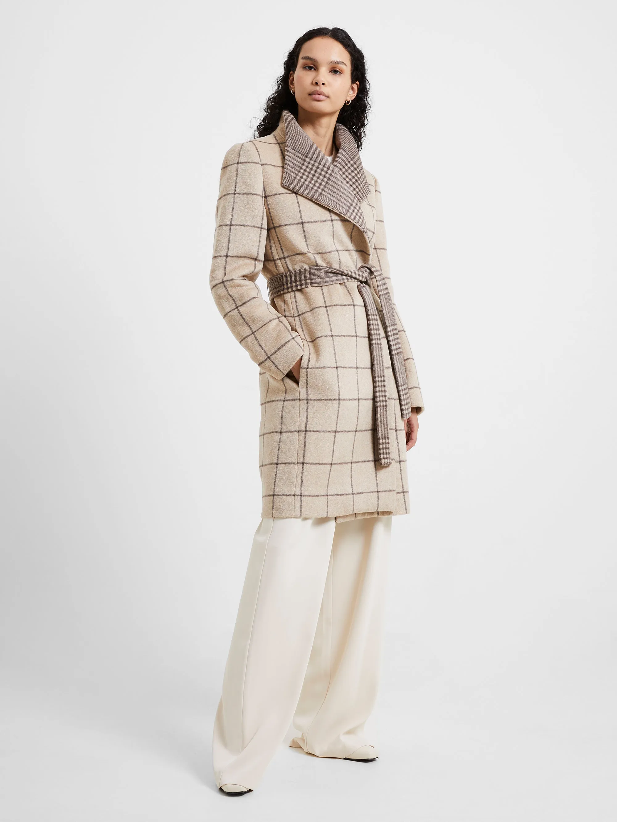 Fran Wool Belted Coat