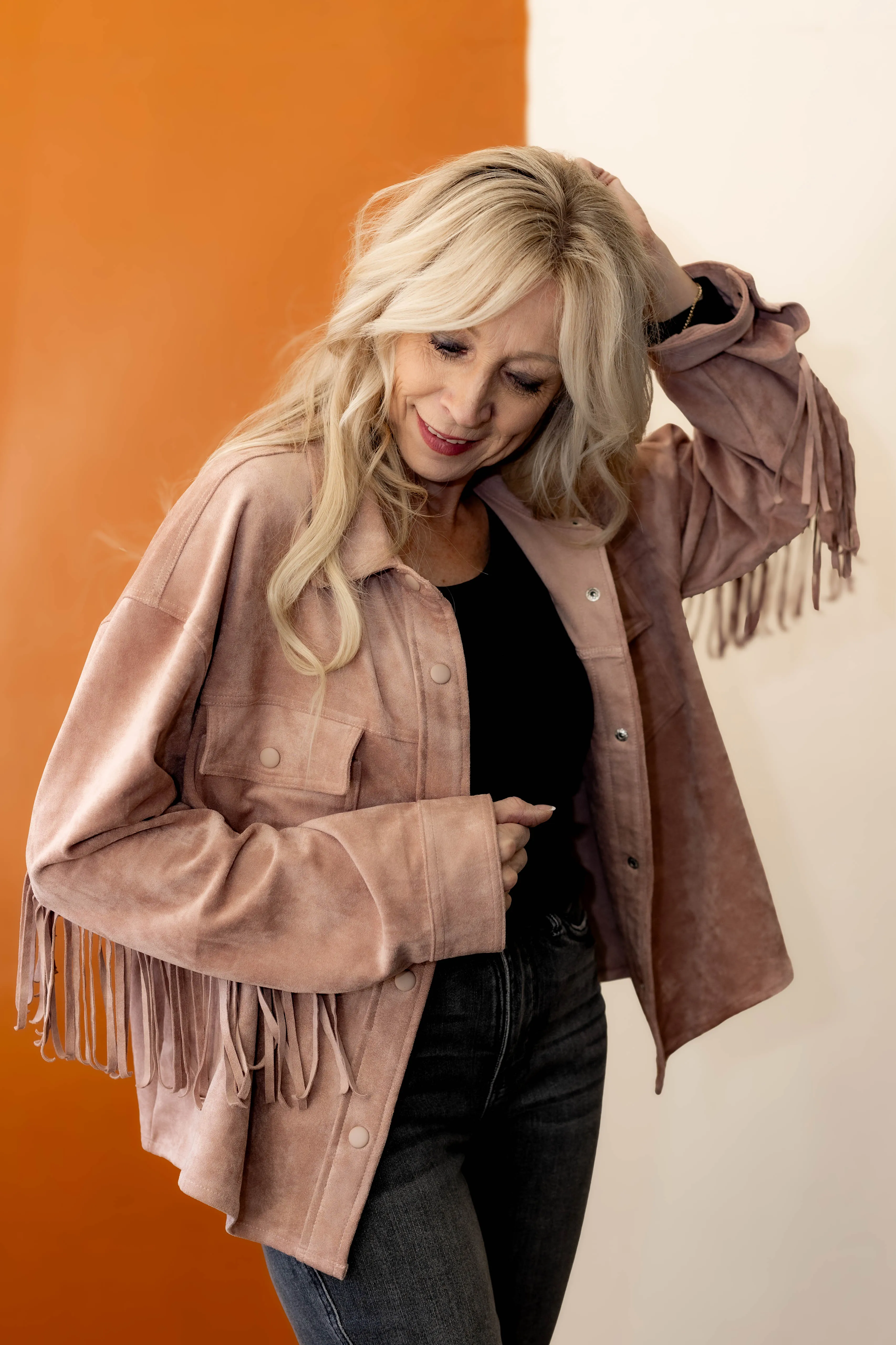 Fringe Festival Sueded Jacket