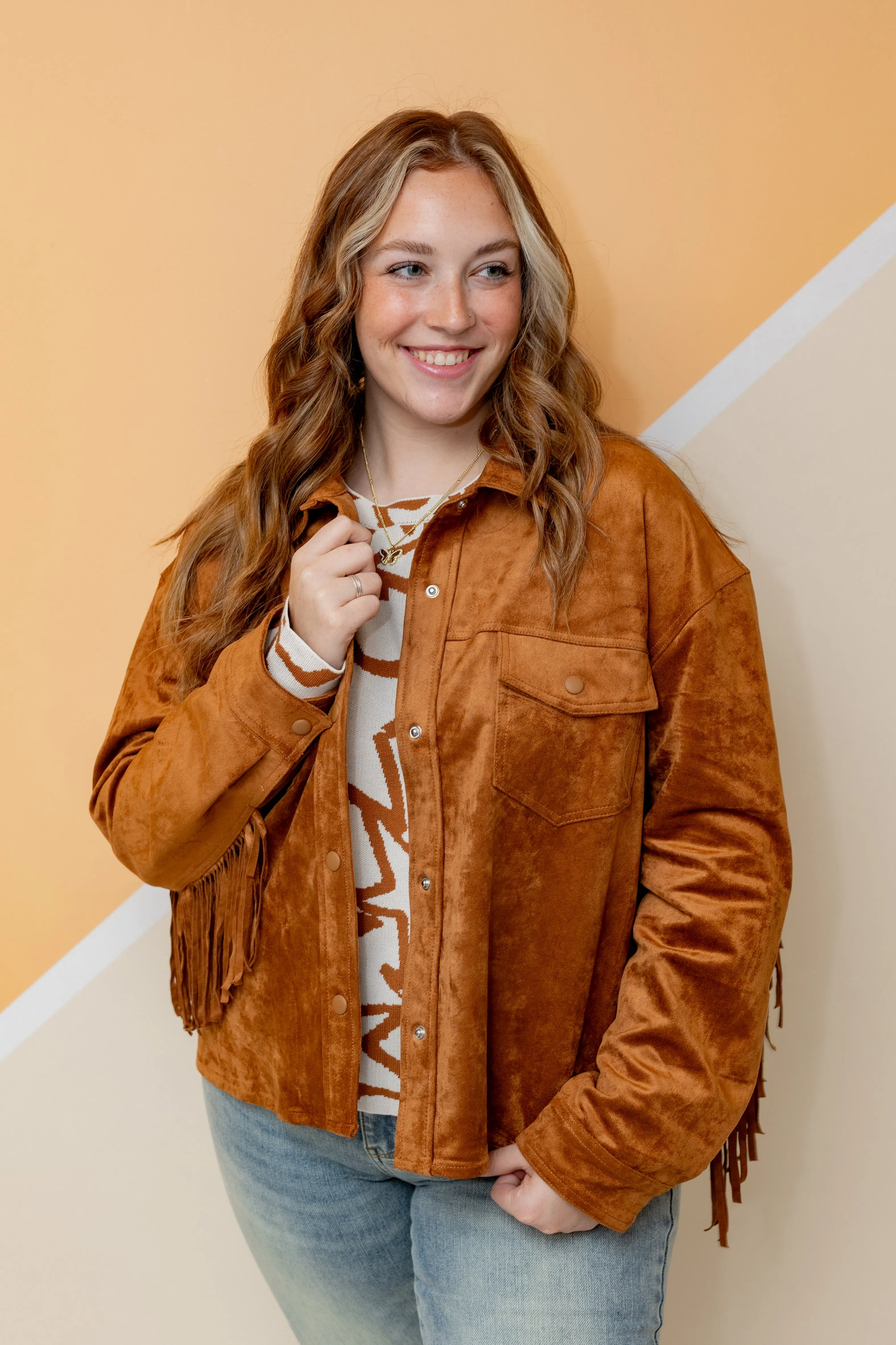 Fringe Festival Sueded Jacket