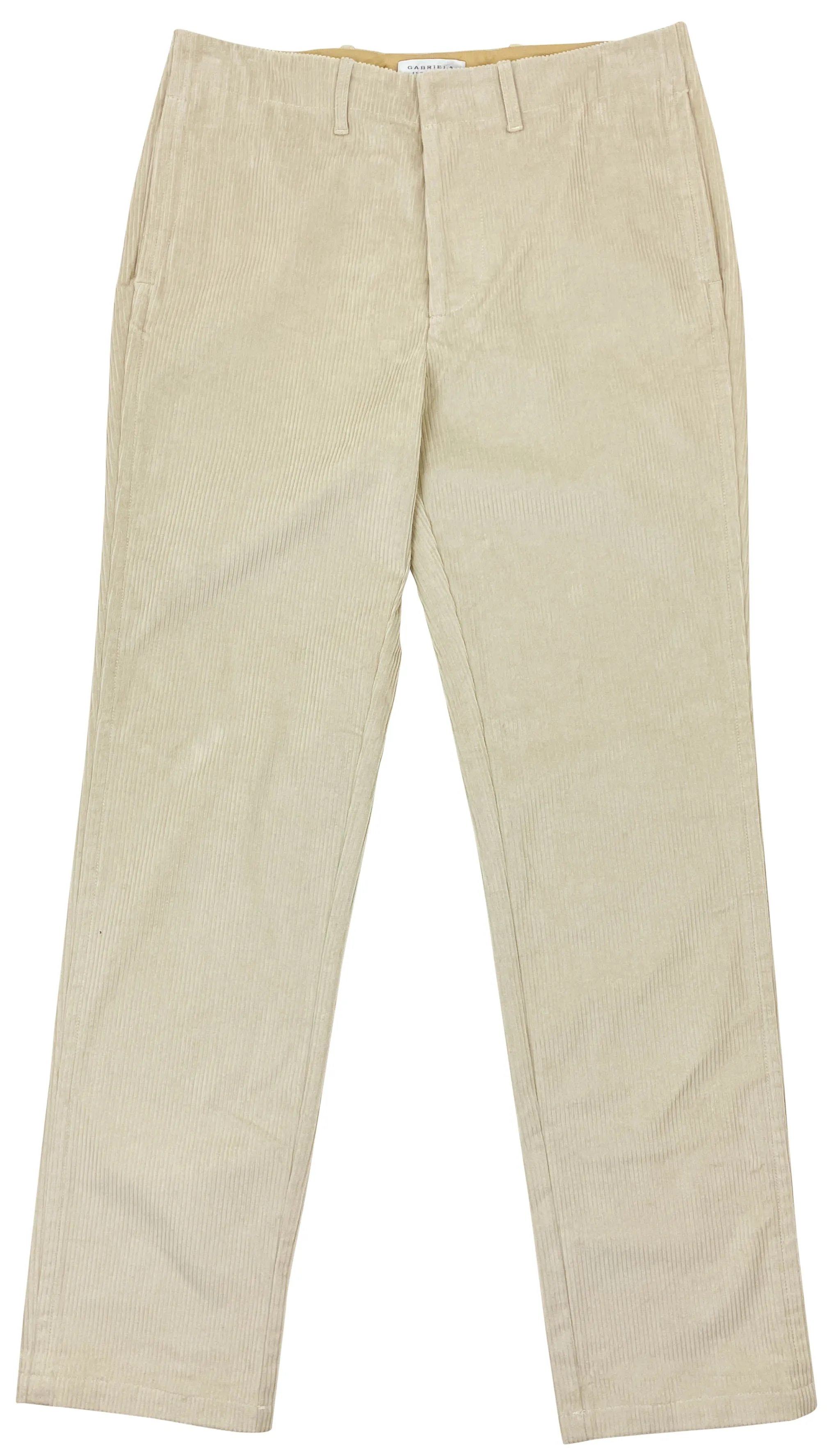 Gabriela Hearst Rhys Corduroy Pants in Ecru