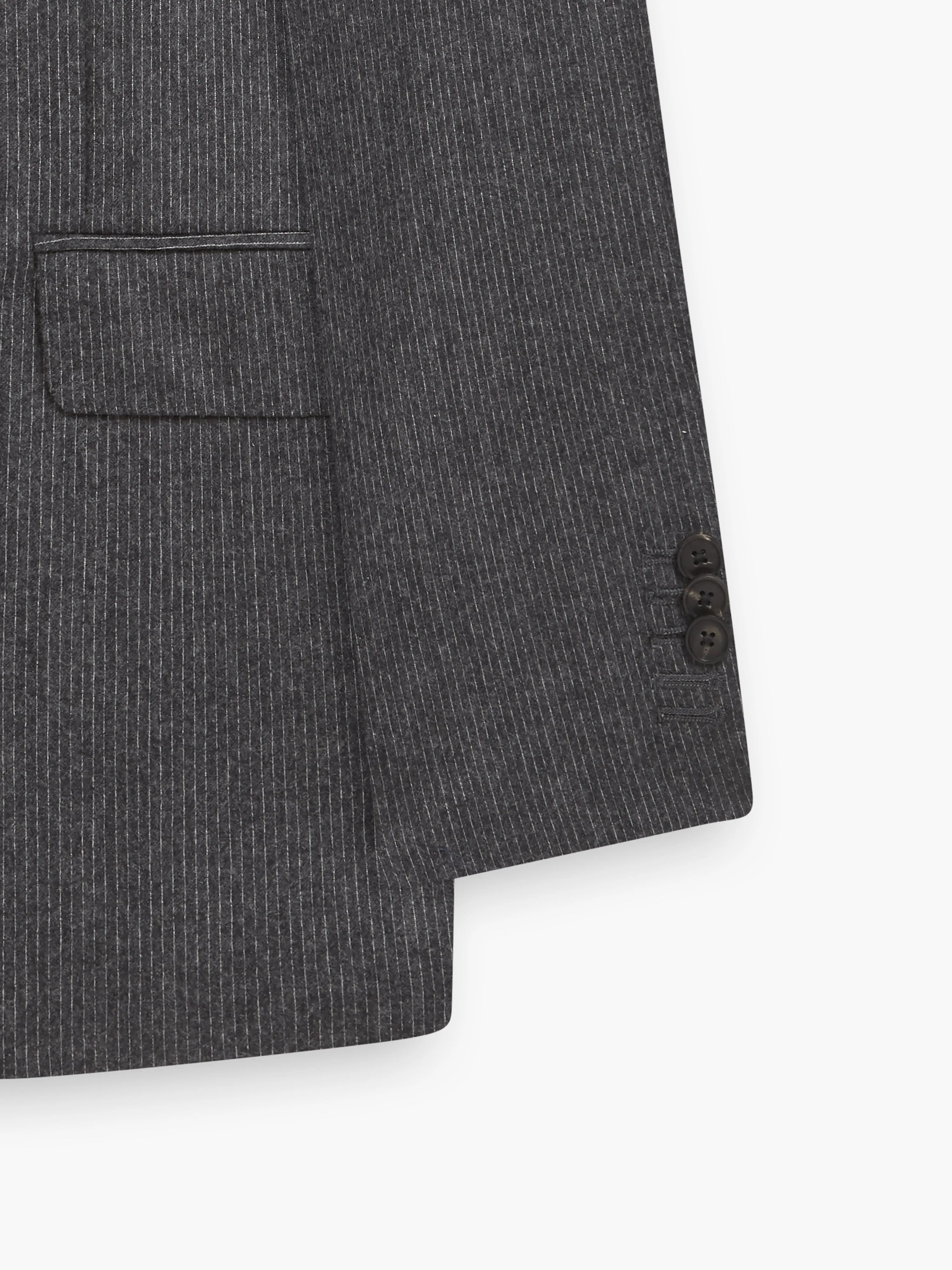 Gainsborough Pinstripe Charcoal Grey Jacket