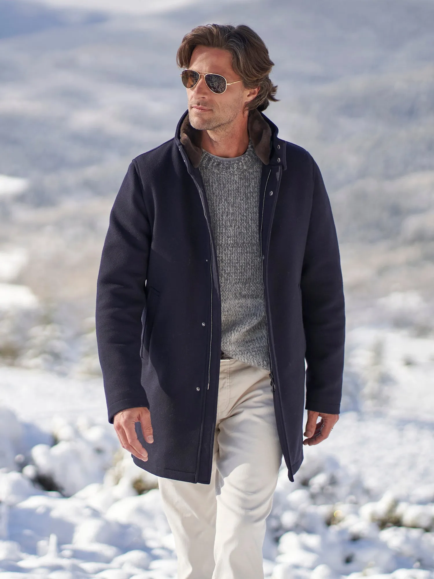 Gino Wool Car Coat