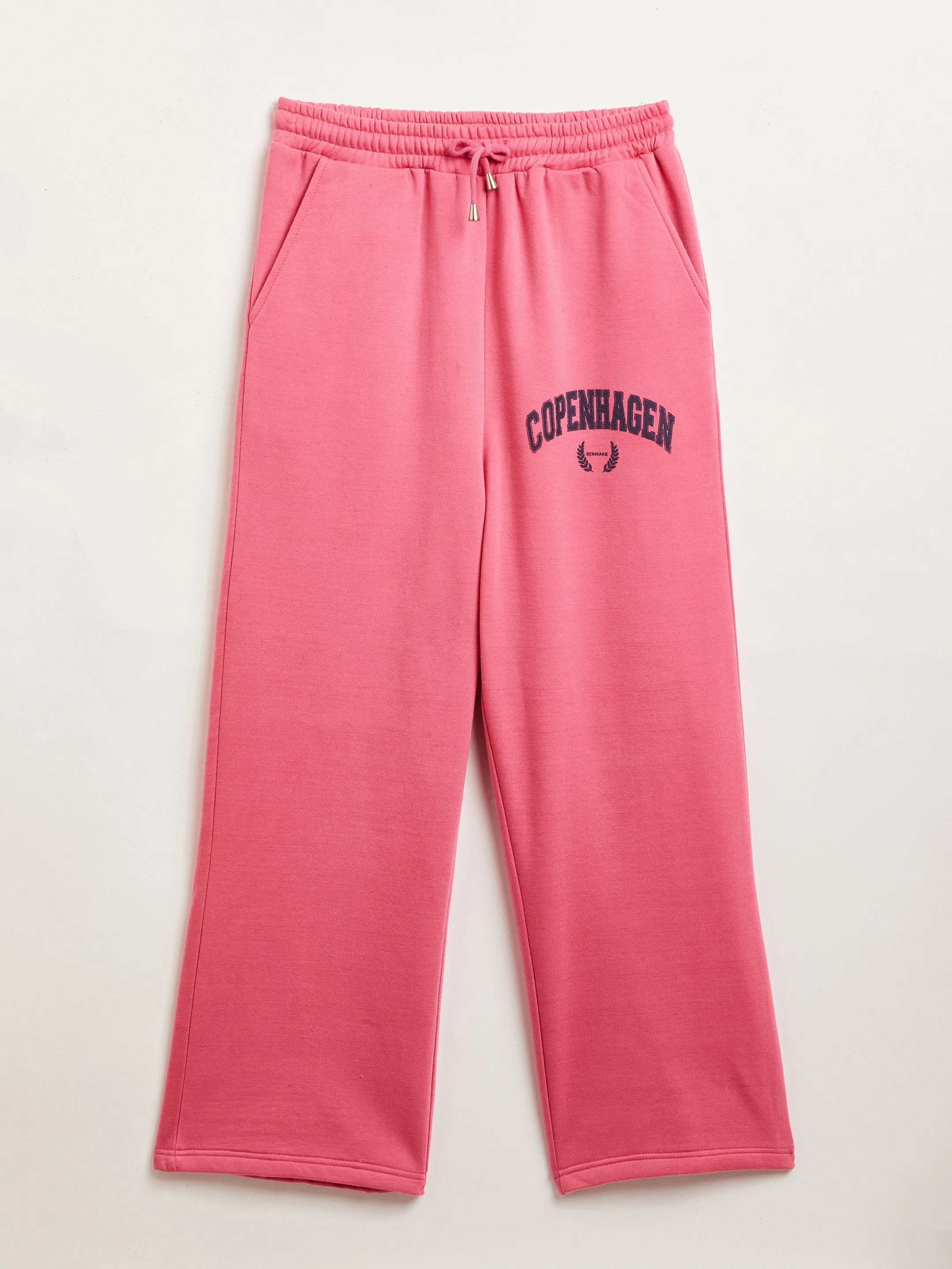 Girls Pink COPENHAGEN Oversized Sweatshirt With Track Pants