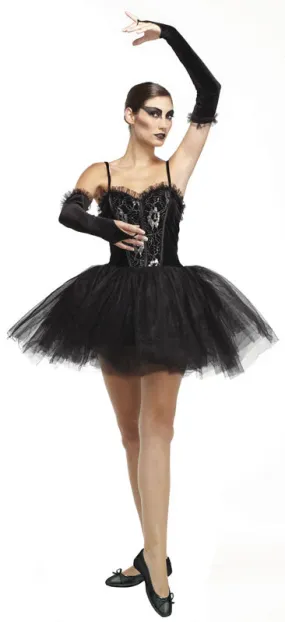 Gothic Ballerina Adult Costume (M) Halloween Costume