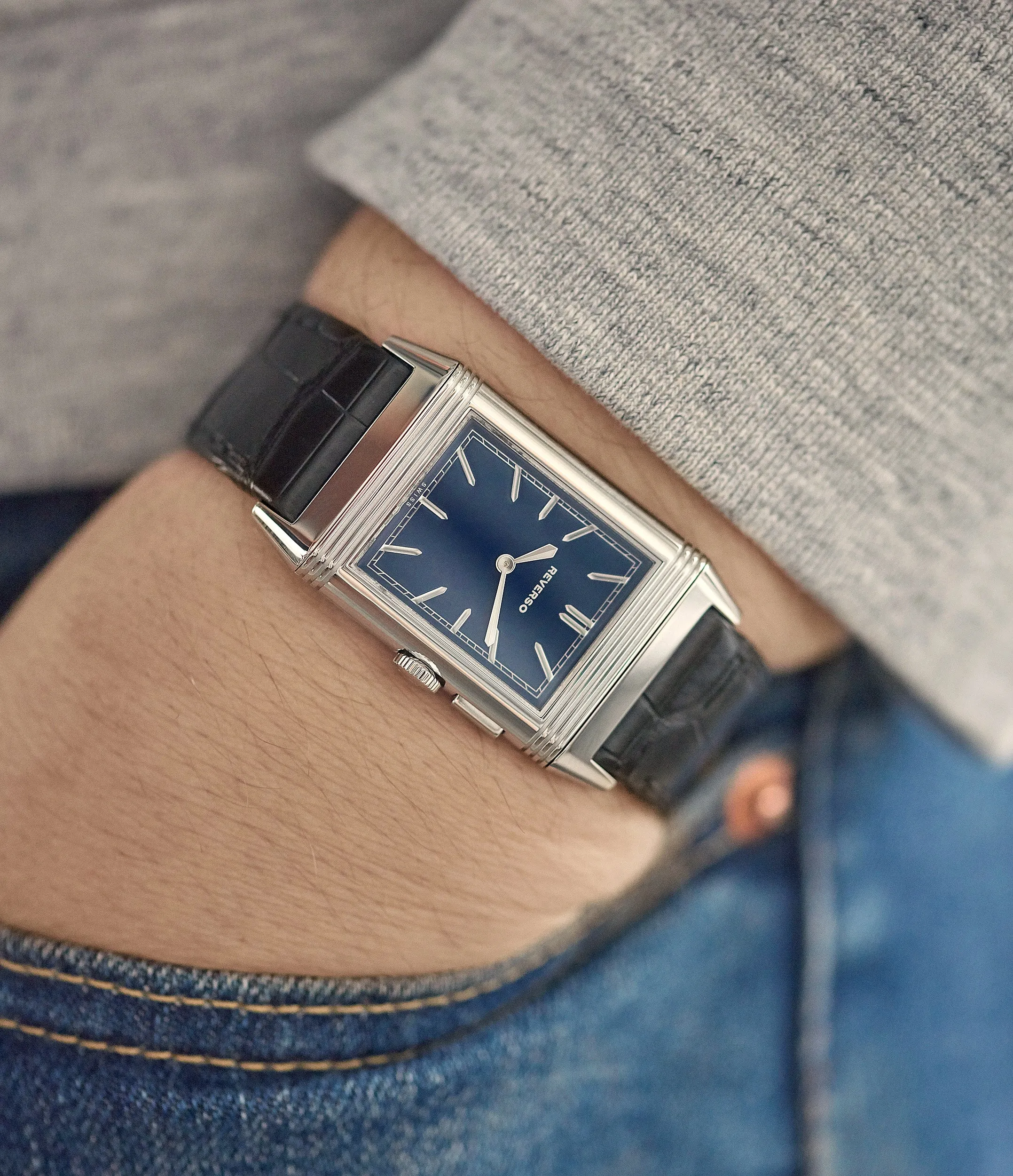 Grand Reverso Duoface | Boutique Blue | Steel