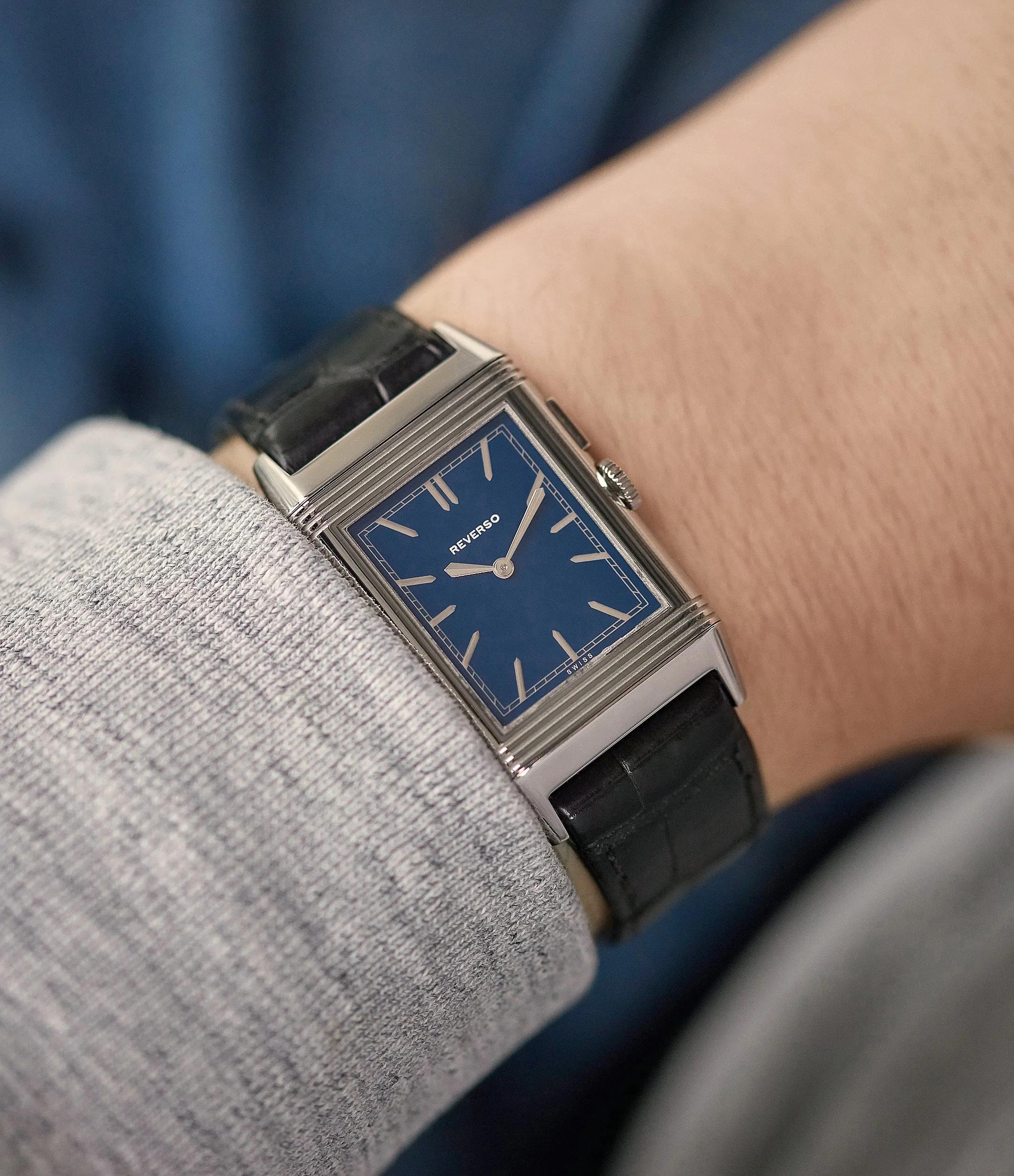 Grand Reverso Duoface | Boutique Blue | Steel