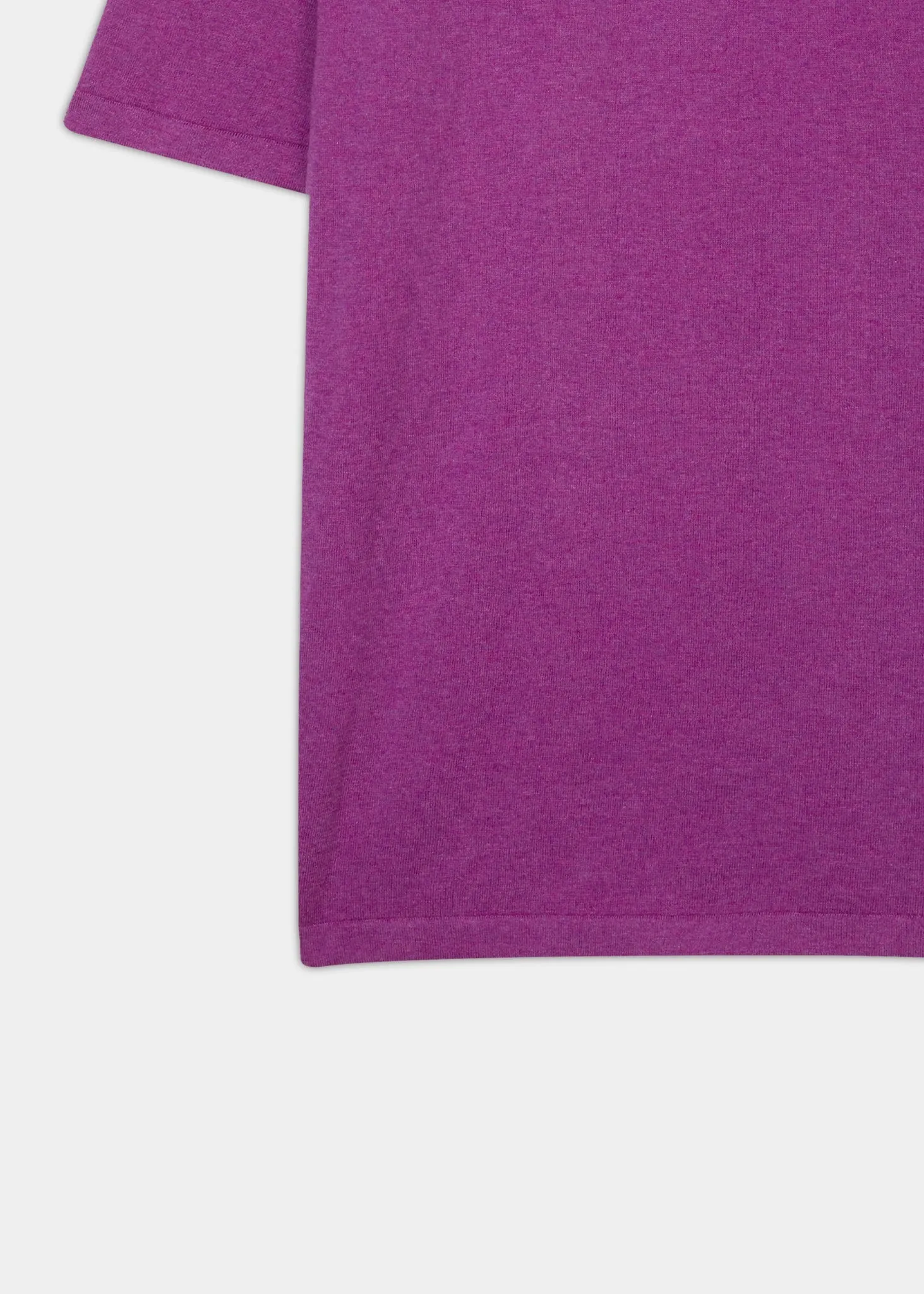 Halstead Luxury Cotton Polo Shirt In Orchid