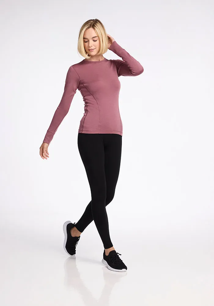 Hannah Long Sleeve Top - Wild Ginger