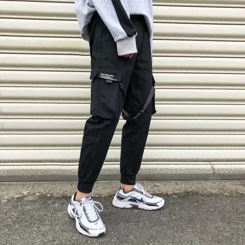 Harajuku Ribbons Joggers Cargo Pants