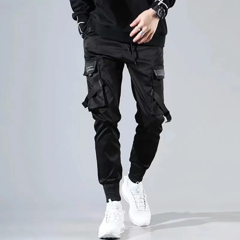 Harajuku Ribbons Joggers Cargo Pants