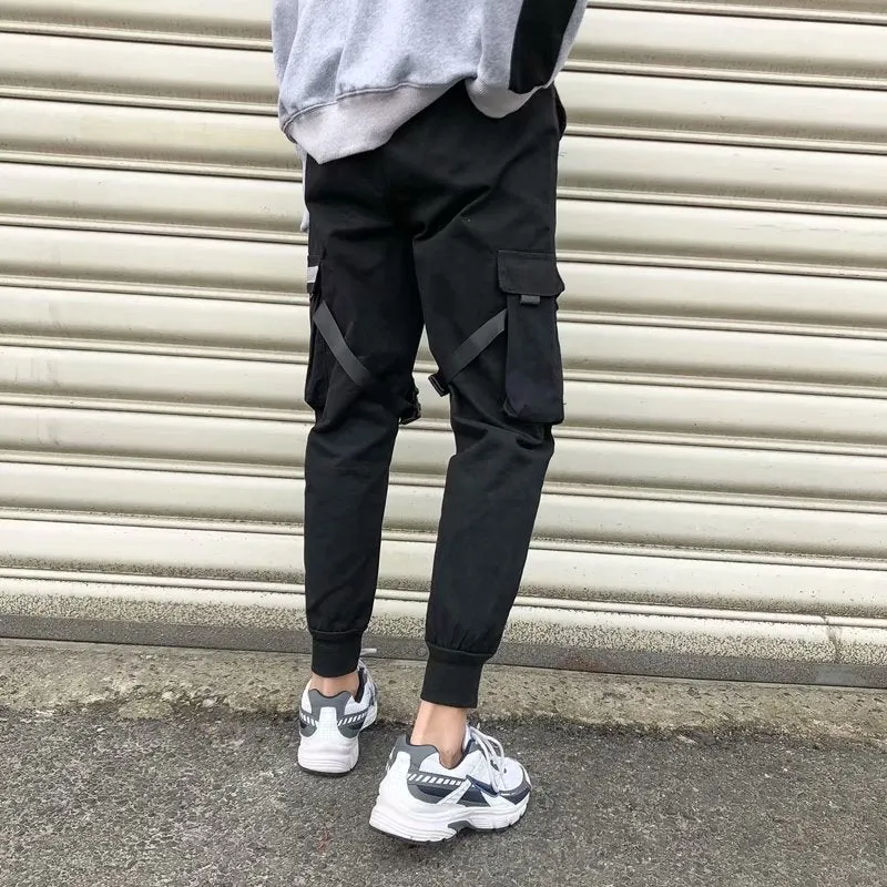 Harajuku Ribbons Joggers Cargo Pants