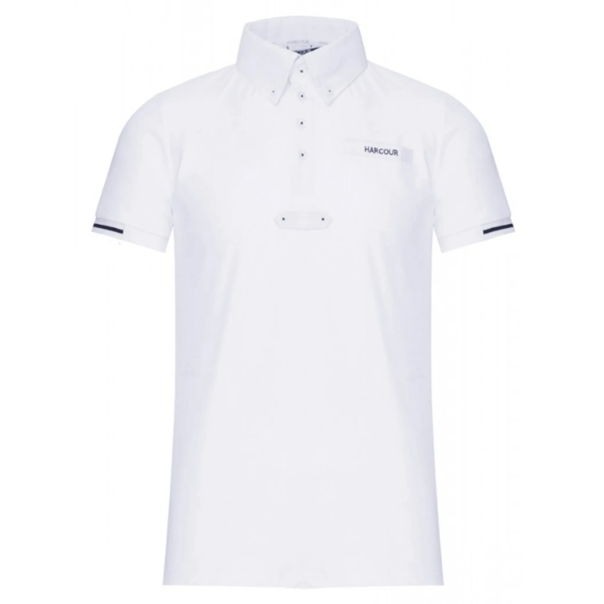 Harcour Mens Crystallo Competition Polo