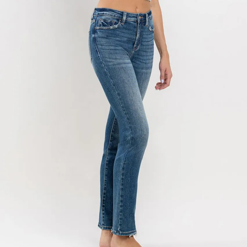 In the Moonlight Slim Straight Medium Wash Jeans